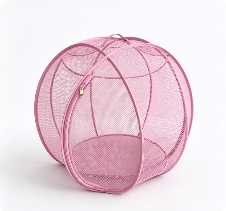 Cat Hamster Ball for Outside, 27" 360° Panoramic Pop-Up Rolling Cat Playpen with Zipper, Foldable Mesh Cats Exercise Ball, Portable Lightweight Outdoor Cats Enclosure for Kittens