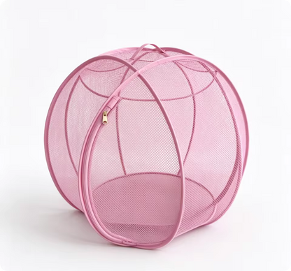 Cat Hamster Ball for Outside, 27" 360° Panoramic Pop-Up Rolling Cat Playpen with Zipper, Foldable Mesh Cats Exercise Ball, Portable Lightweight Outdoor Cats Enclosure for Kittens