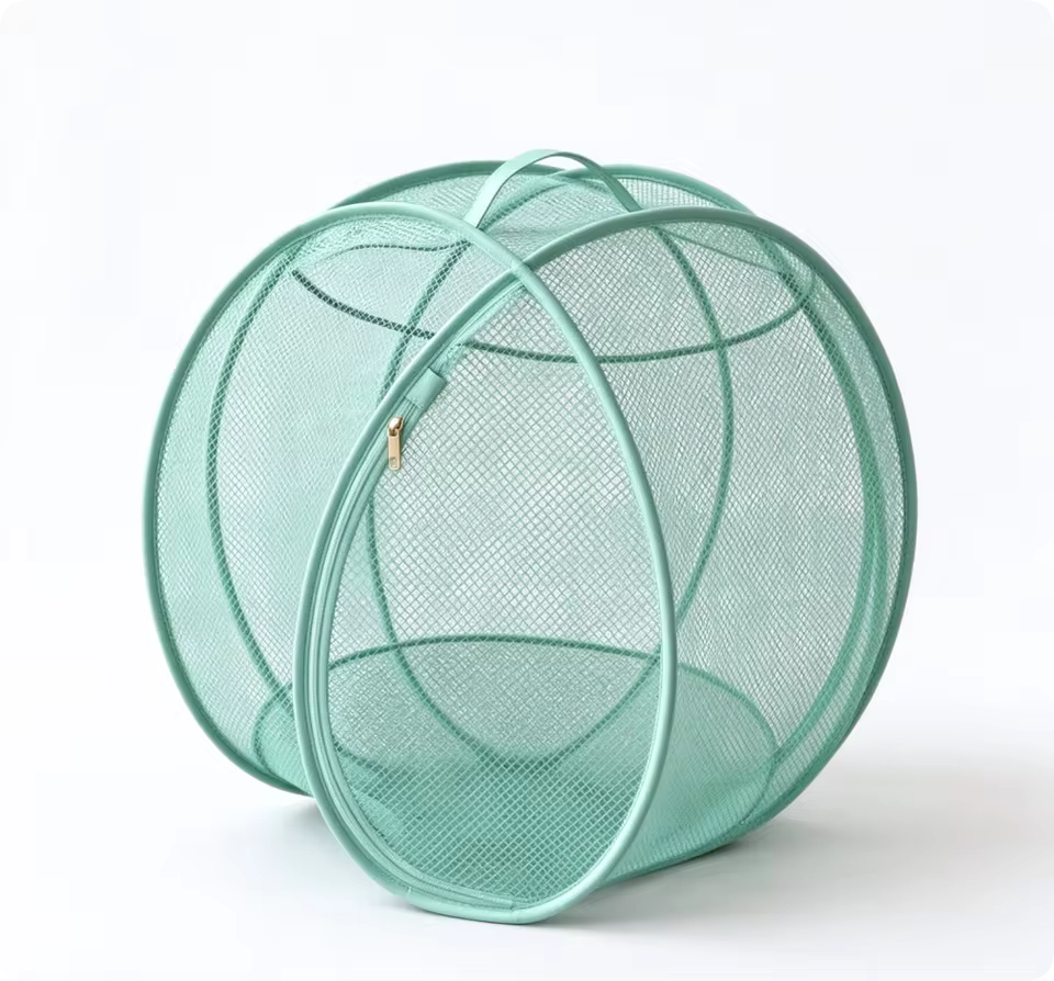 Cat Hamster Ball for Outside, 27" 360° Panoramic Pop-Up Rolling Cat Playpen with Zipper, Foldable Mesh Cats Exercise Ball, Portable Lightweight Outdoor Cats Enclosure for Kittens